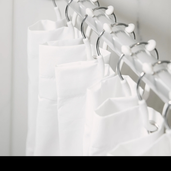 Umbra Flex Double Shower Rings - White - Picture 3 of 4